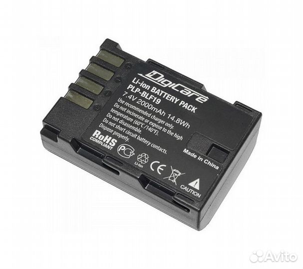 Аккумулятор DigiCare PLP-BLF19 / DMW-BLF19 для DMC