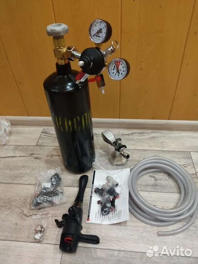 Комплект для розлива пива с кеги