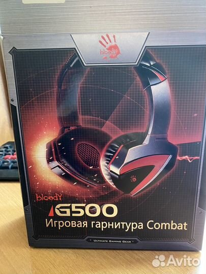 Игровые наушники A4Tech bloody G500