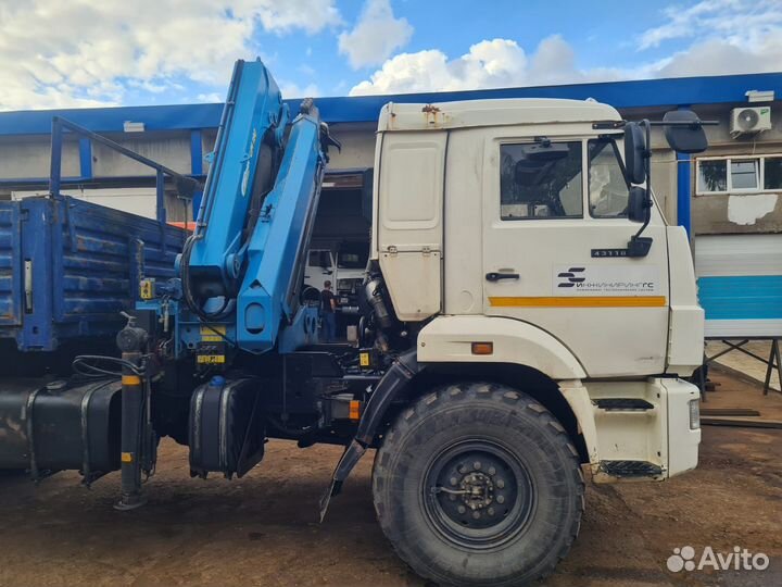 КамАЗ 43118 с КМУ, 2018