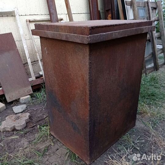 Коптильня горячего копчения металл