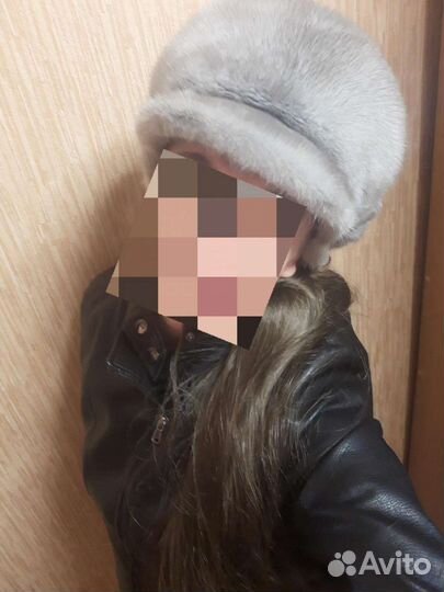 Берет женский норковый