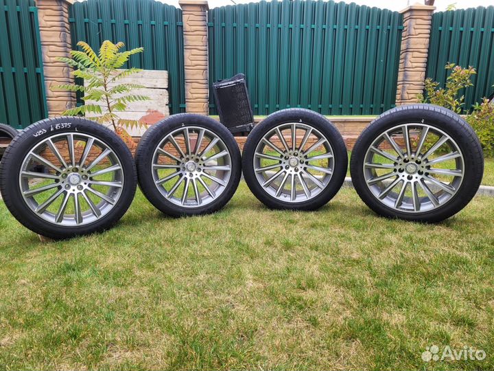 Комплект оригинальных колес в сборе Mercedes W