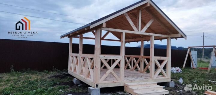 Беседка для дачи