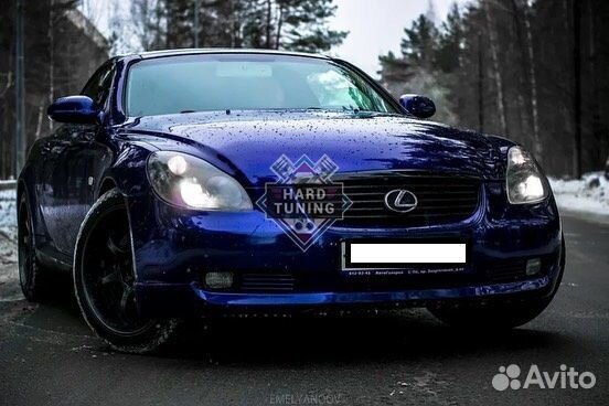 Накладка на передний бампер vlene Lexus SC 430