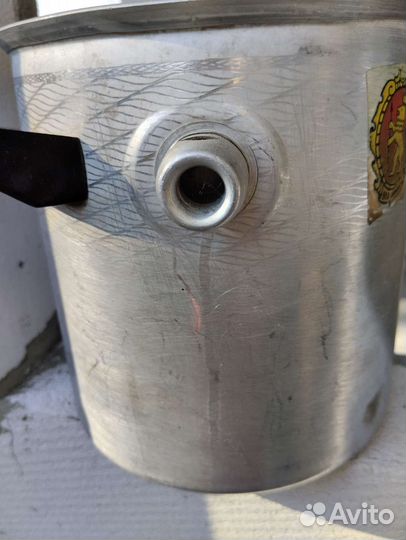 Кастрюля алюминиевая СССР для молока