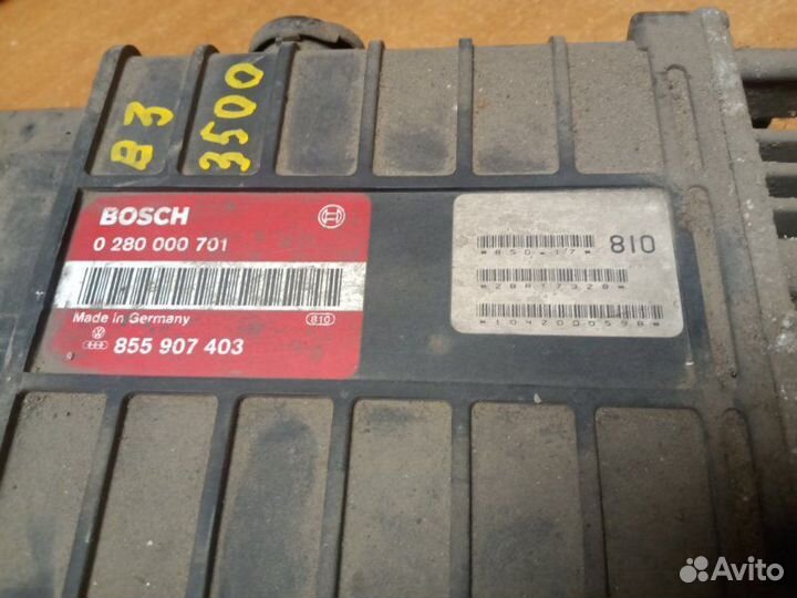 Блок управления двигателем Volkswagen Passat B3