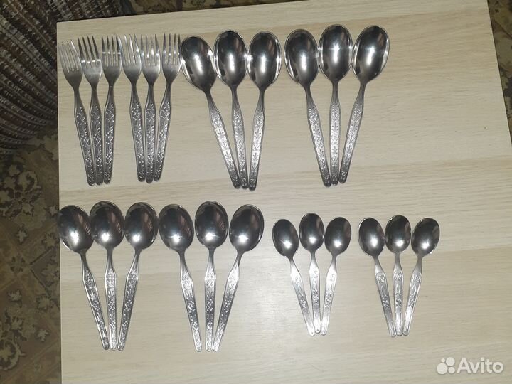Столовые приборы СССР нержавейка