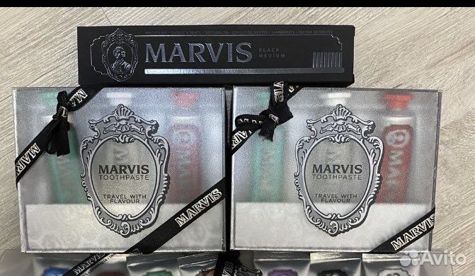 Набор зубной пасты Marvis