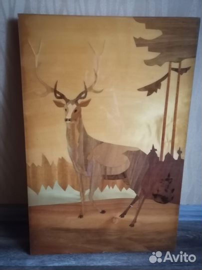 Панно из дерева СССР
