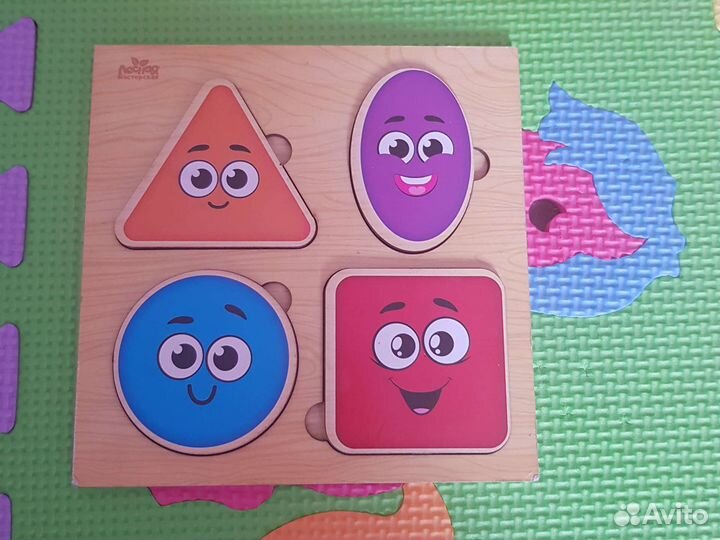 Развивающие игрушки. Рамки-вкладыши