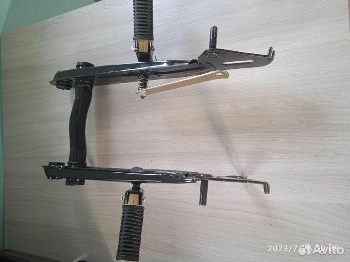 Задний маятник на мопед Альфа дельта