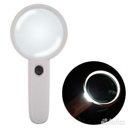 Лупа ручная с подсветкой Орбита OT-INL65