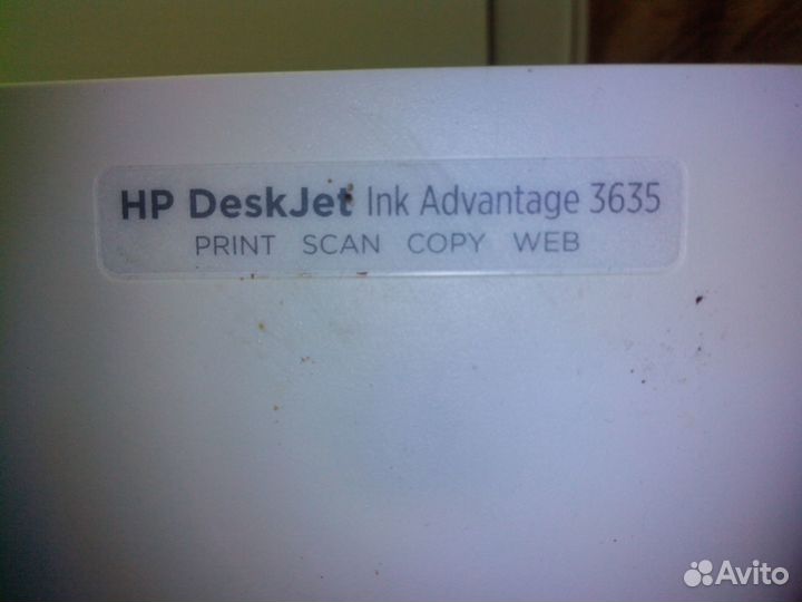 Мфу HP DeskJet Ink Advantage 3635, canon