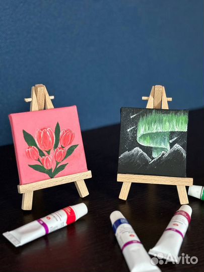 Рисунок на холсте