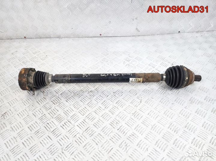 Полуось передняя правая VW Golf Plus 1K0407272KC