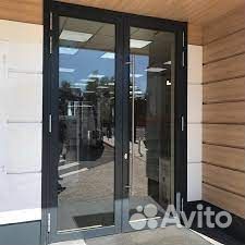 Алюминиевые двери