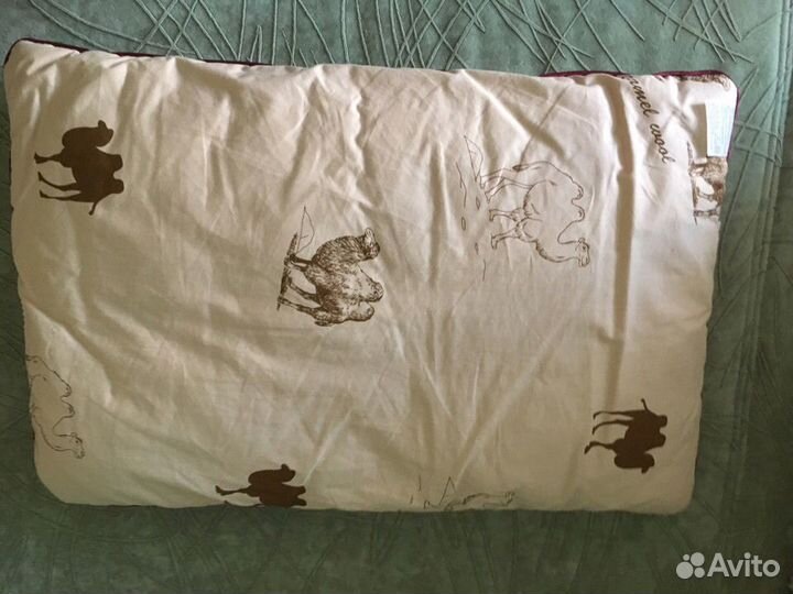 Детское одеяло и подушка,новое