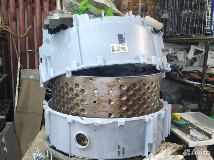 Замена подшипников в баках стиральных машин