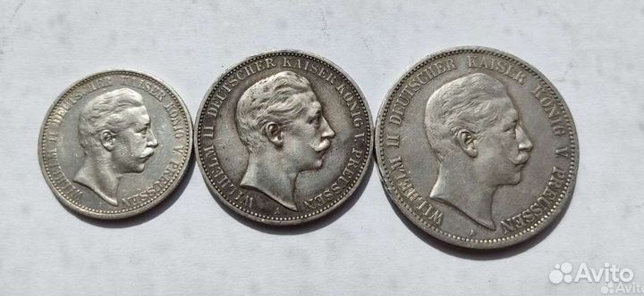 Серебряные монеты Германия, Швеция