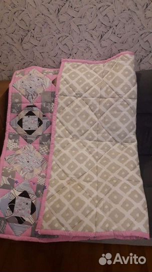 Лоскутное покрывало печворк