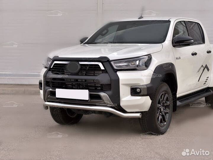 Защита бампера Toyota Hilux Black Onyx