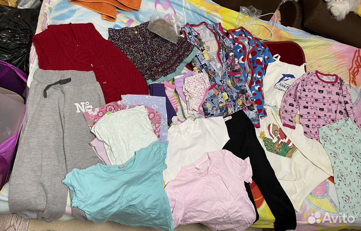 Вещи для девочки 4-9 лет