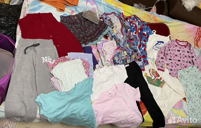 Вещи для девочки 4-9 лет