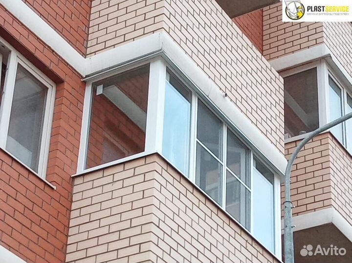 Балконные окна пластиковые алюминиевые остекление