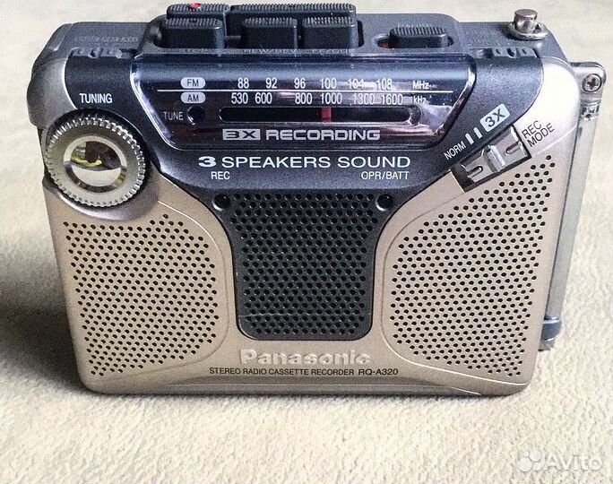 Panasonic RQ-A320 Stereo Radio Cassette Recorder