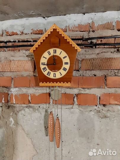 Настенные часы маяк СССР. С кукушкой