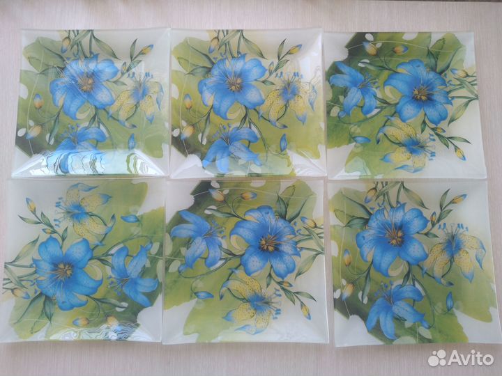 Тарелки для сервировки квадратные