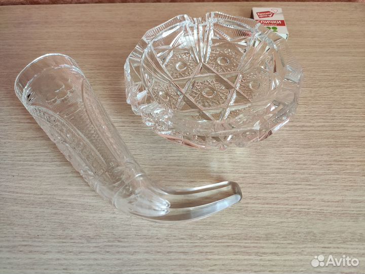 Хрустальная посуда разная (СССР)