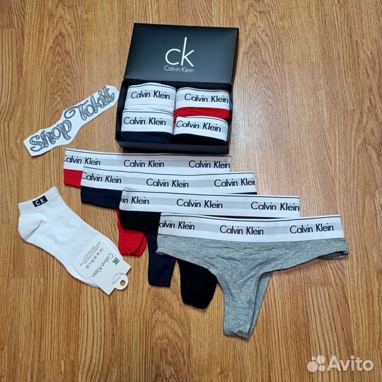 Женские Трусы Стринги Calvin Klein