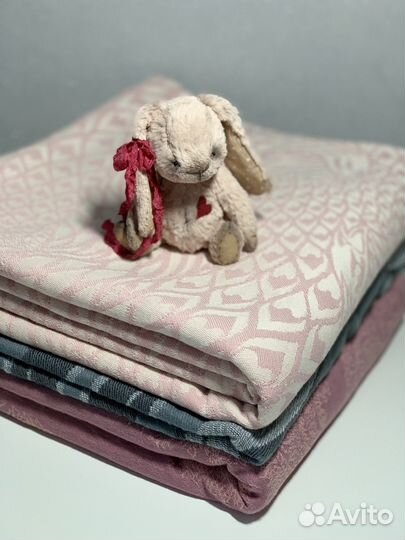 Слинг с кольцами Didymos (Дидимос) серые волны