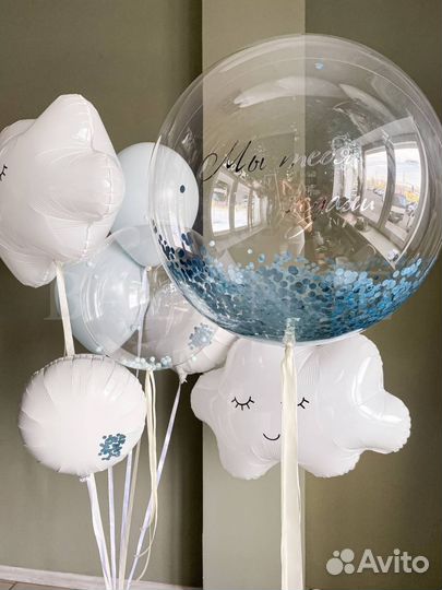 Воздушные гелиевые шары Фотозоны Гирлянды из шаров