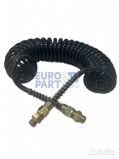 Шланг витой черный М16х1,5 7.5 м полиамид север