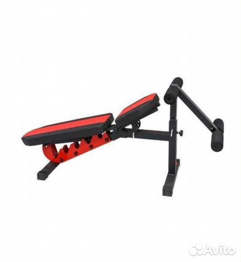 Тренажёр, скамья для жима, грифы для штанги