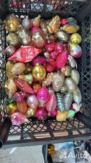 Елочные игрушки СССР