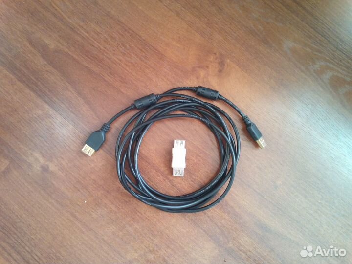 Кабель удлинитель usb + адаптер