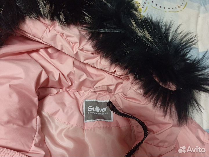Пуховик gulliver девочки 164