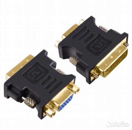 Переходник Perfeo A7019 (VGA розетка х DVI-А вилка