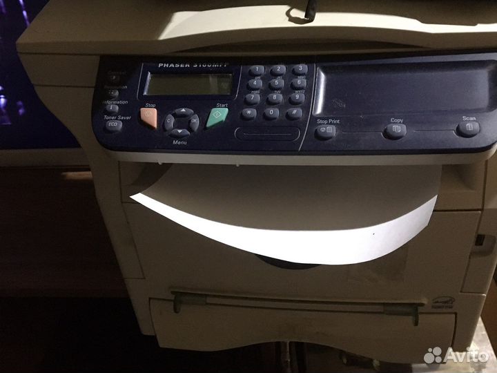 Xerox phaser 3100MFP лазерный принтер сканер копир