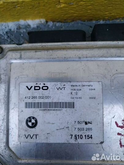Бмв е65 блок управления vvt вальветроник