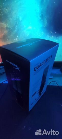 Микрофон hyperx quadcast s (usb микрофон)