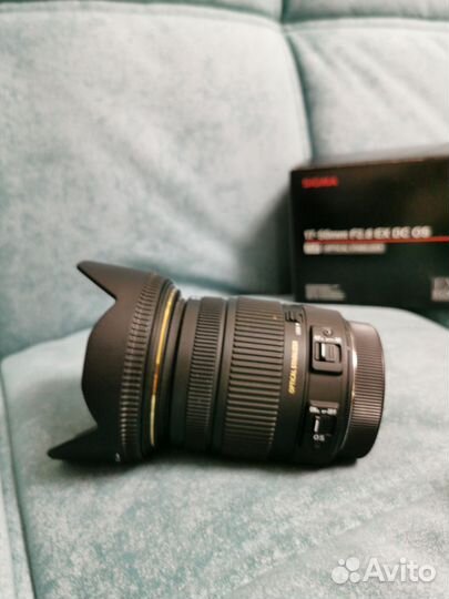 Объектив sigma 17-50mm F2.8 EX DC IS для canon