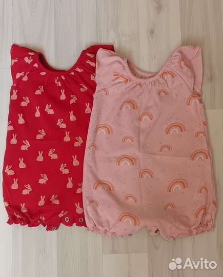 Вещи пакетом на девочку 3-7месяцев