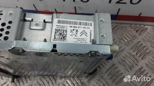 Магнитола peugeot 308 1 (TBE12I401)