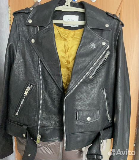 Косуха натуральная кожа мужская