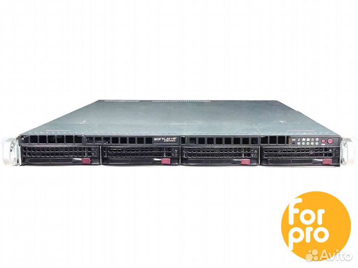 Supermicro 1U X11DPU 4LFF 2x6240Gold 128GB, 9361
